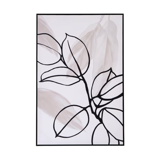 Stillness l Framed Canvas