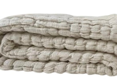 Drift Gauze Oversized Throw