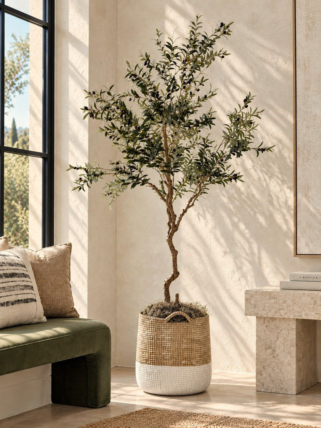 Grove Olive Tree 8' - Styled