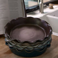 Load image into Gallery viewer, Stacked Organic Pie Dish 11"
