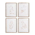 Load image into Gallery viewer, Sepia Bloom, Set of 4
