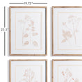 Load image into Gallery viewer, Sepia Bloom, Set of 4
