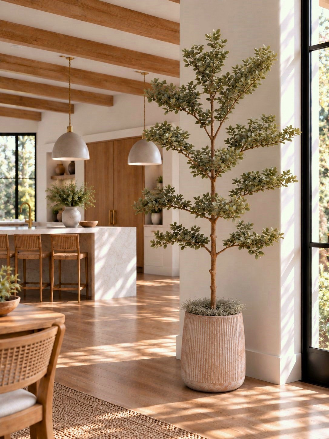 Canopy Olive Tree 6' - Styled