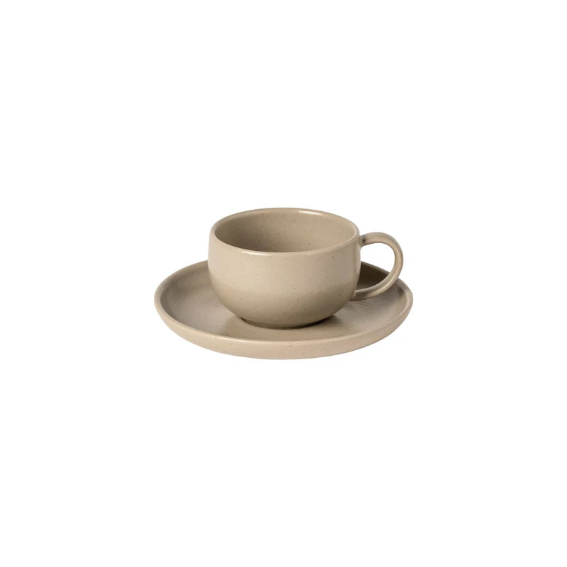 Pacifica Tea Cup & Saucer (Set of 2)