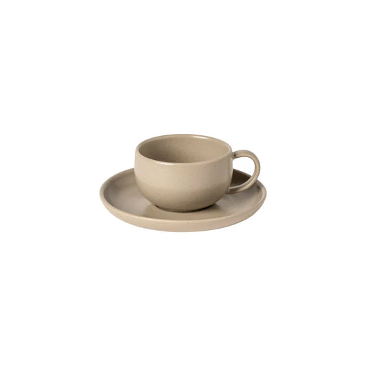 Pacifica Tea Cup & Saucer (Set of 2)