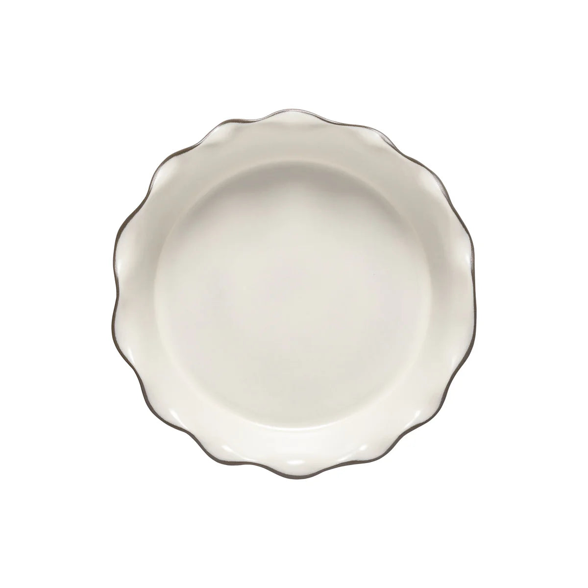 Stacked Organic Pie Dish 11"